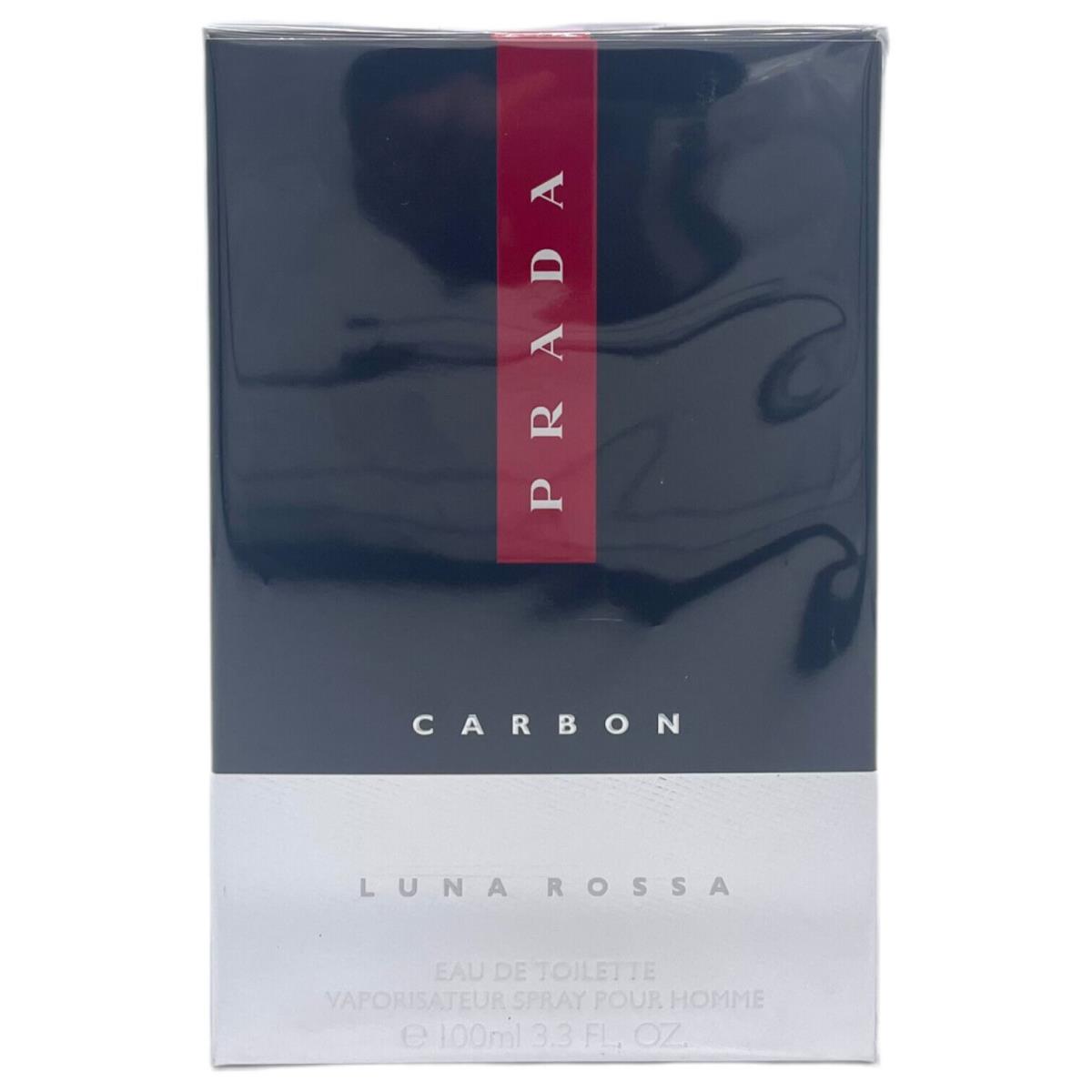 Prada Luna Rossa Carbon For Men 3.3 oz Eau de Toilette Spray