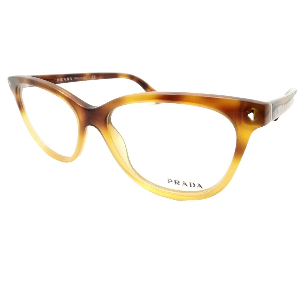 Prada Vpr 14R TKU-1O1 Blonde Yellow 52 Eyeglass Frame