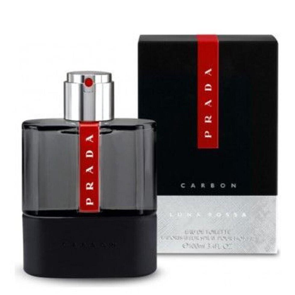 Prada Luna Rossa Carbon For Men by Prada Eau de Toilette Spray 1.6 oz