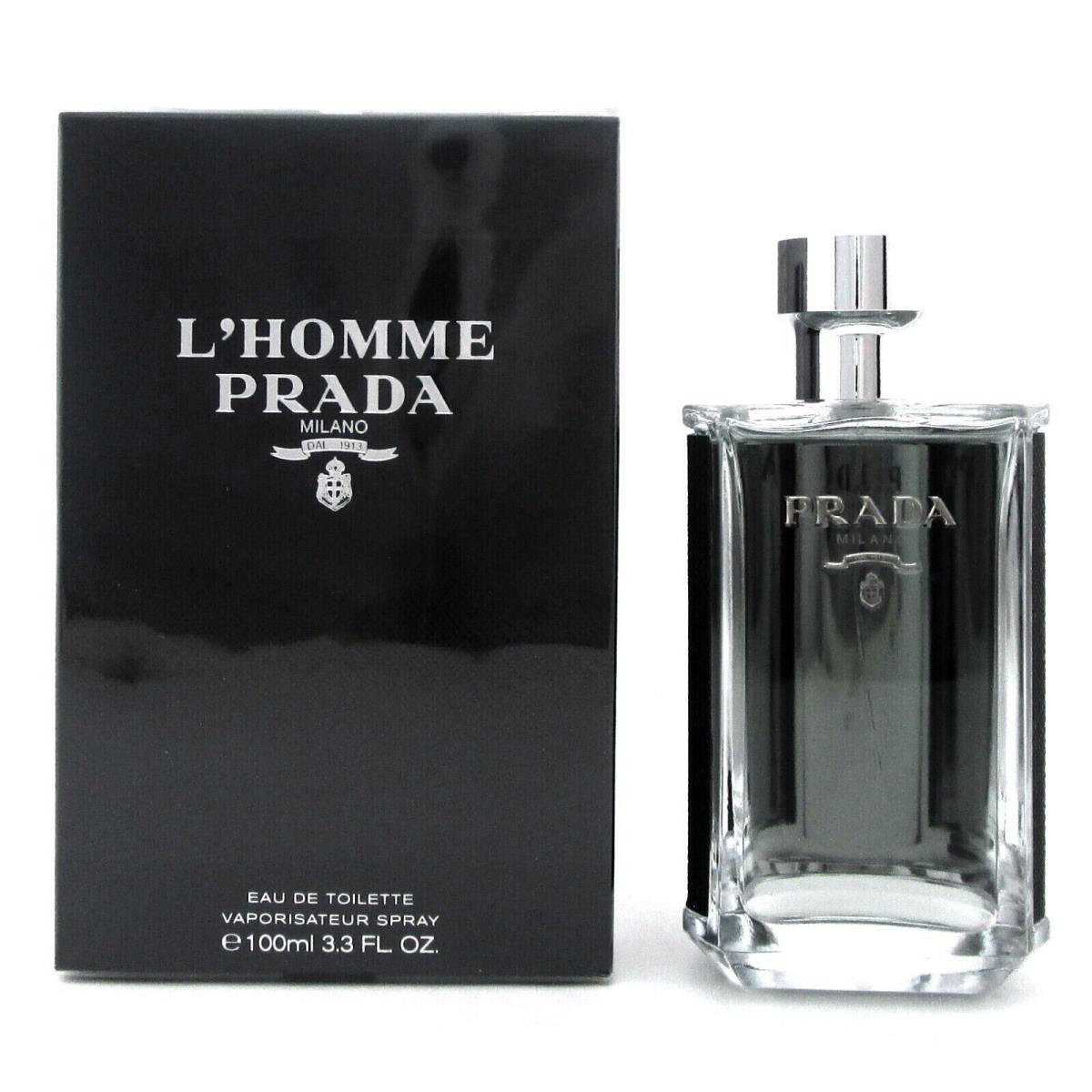 Prada L`homme Cologne 3.3 Oz./ 100 Ml. Eau de Toilette Spray For Men