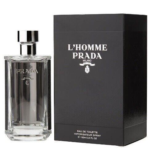 Prada L`homme 3.4 oz Edt Cologne For Men