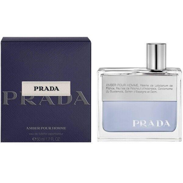 Prada Amber Pour Homme For Men Edt 1.7 FL OZ / 50ML Natural Spray