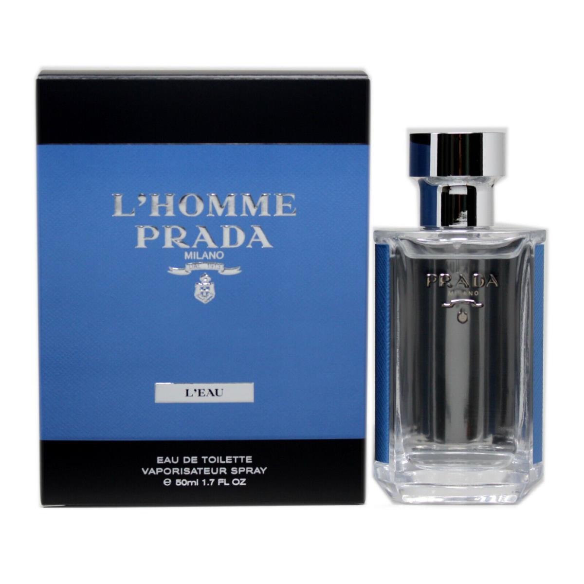 Prada L`homme L`eau Eau DE Toilette Natural Spray 50 ML/1.7 Fl.oz