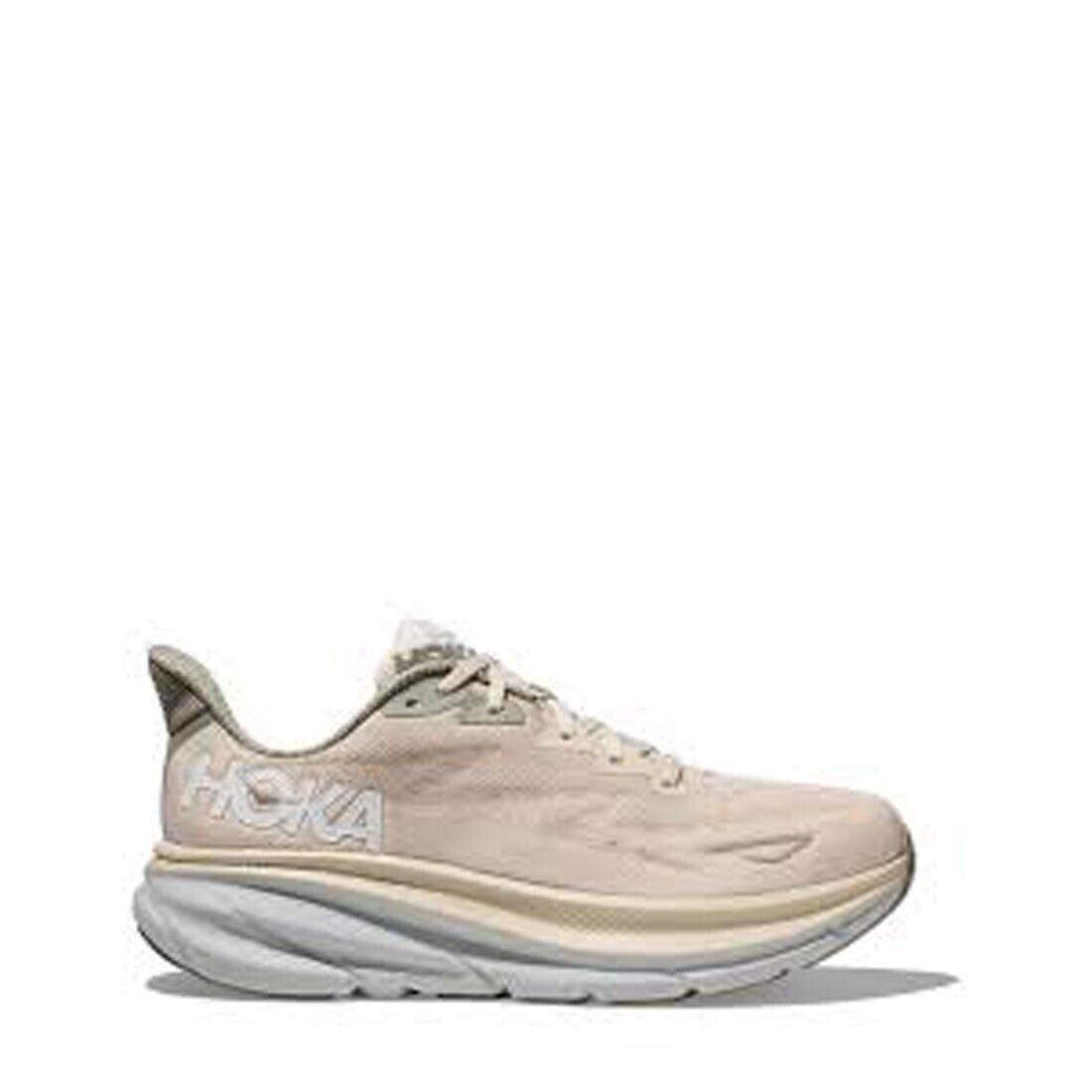 Men 13 US / 12.5 UK / 48 EU / 31 JP Hoka Clifton 9 Oat Milk/barley 1132210-OKB - Beige