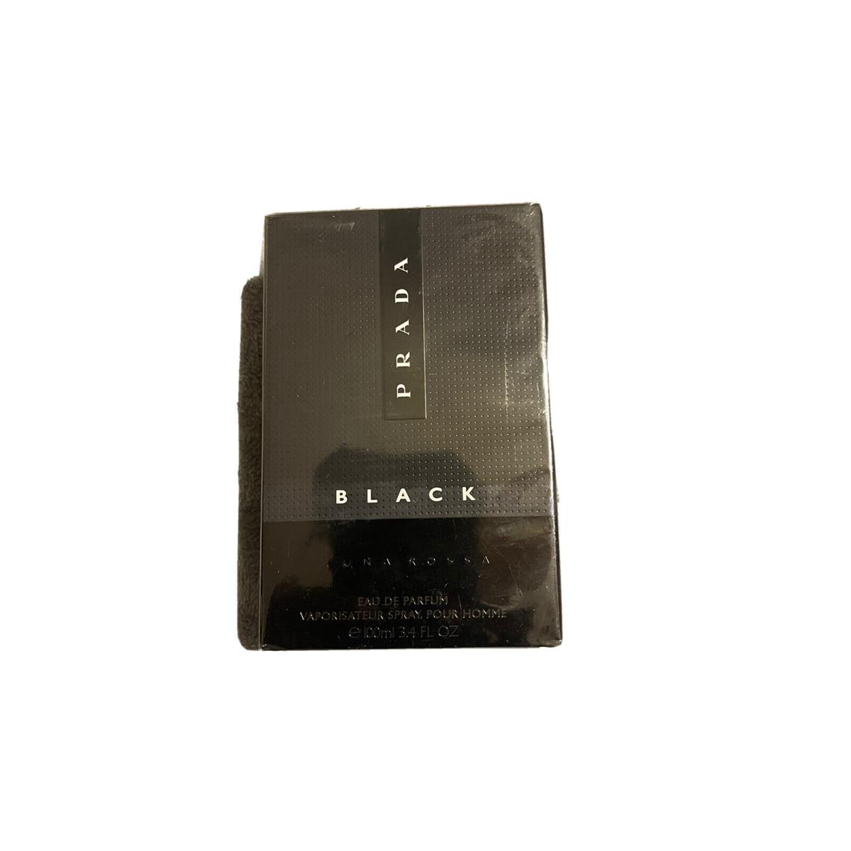 Prada Luna Rossa Black 3.4oz Men`s Eau De Parfum