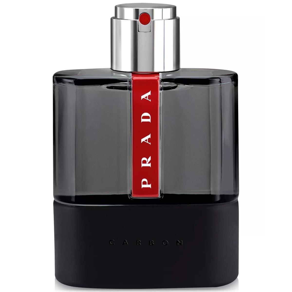 Prada Luna Rossa Carbon Eau de Toilette For Men 3.4 Oz / 100ml