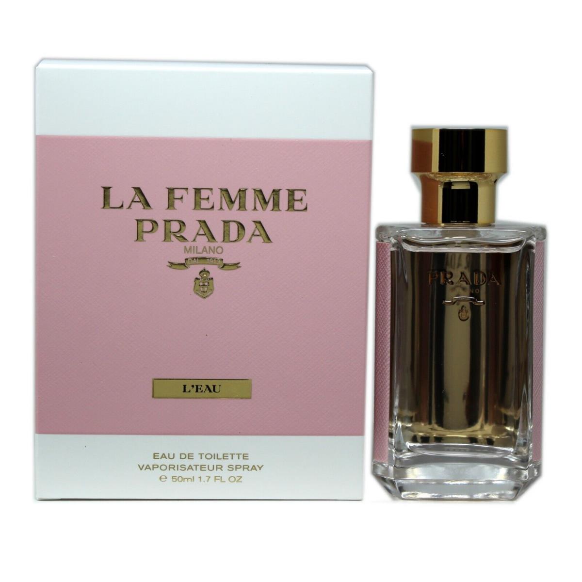 Prada LA Femme L`eau BY Prada Eau DE Toilette Natural Spray 50 ML/1.7 Fl.oz