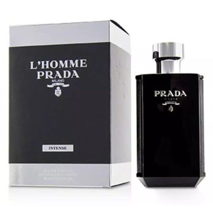 Prada Men`s Prada L`homme Intense Edp Spray 3.4 oz