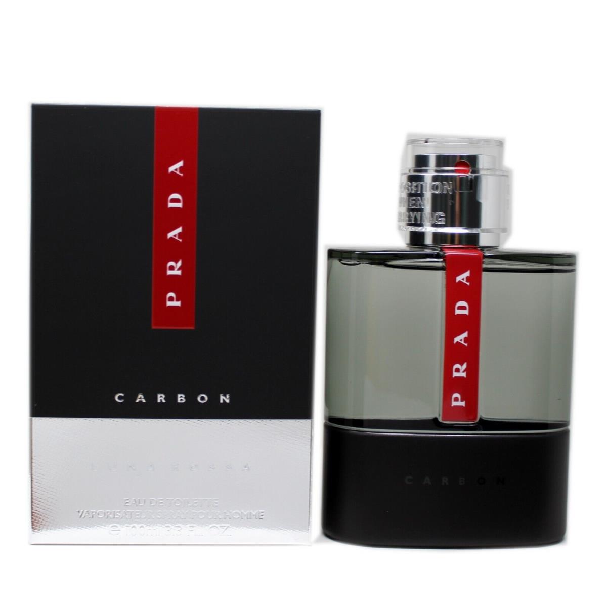 Prada Luna Rossa Carbon Eau DE Toilette Spray Pour Homme 100 ML/3.3 Fl.oz