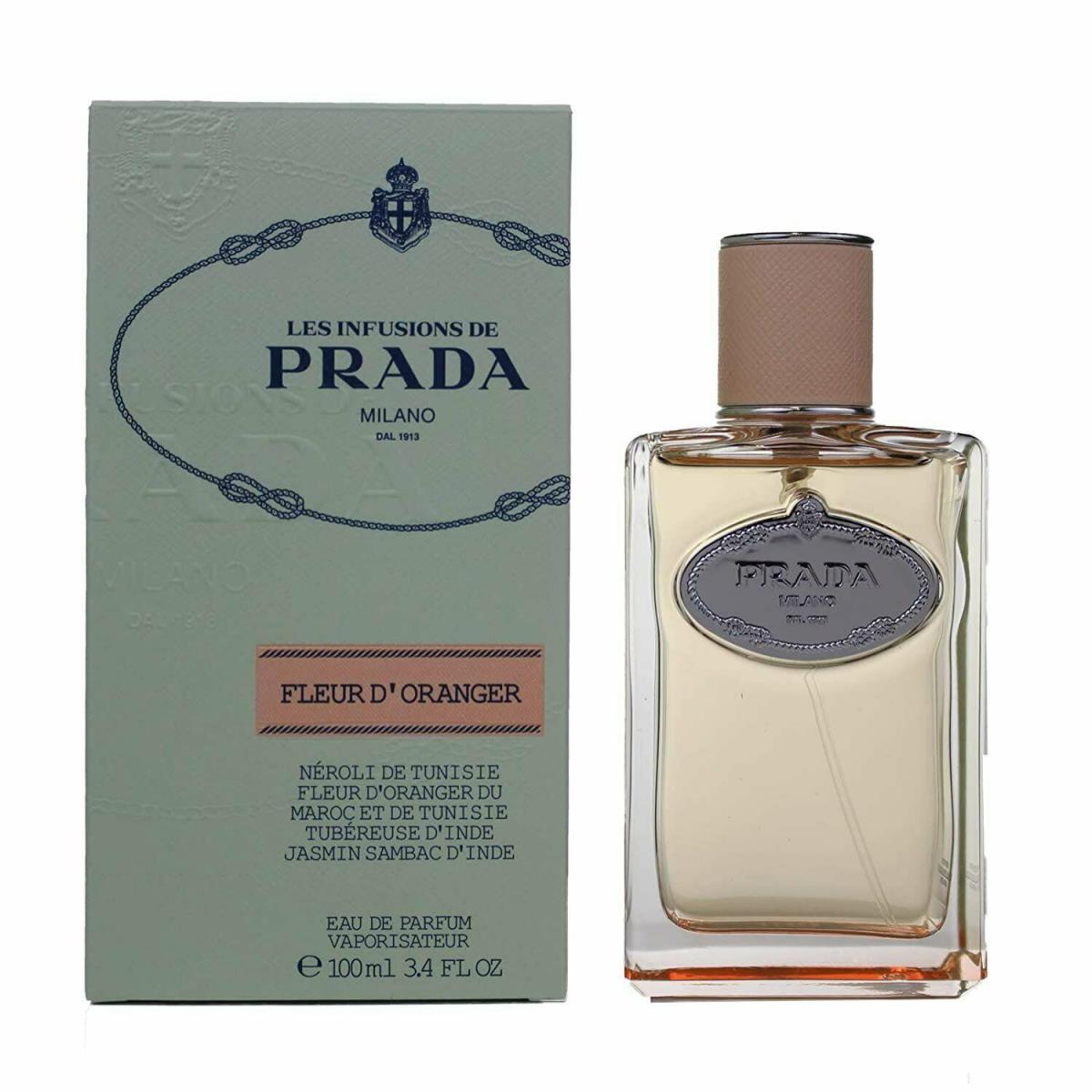 Prada Infusion De Fleur D`oranger Eau De Parfum Spray 3.4 Oz/ 100 Ml