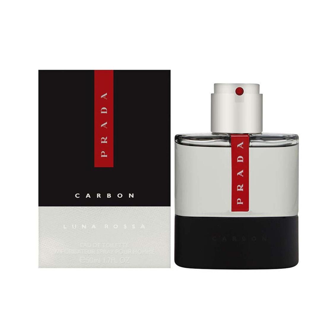 Luna Rossa Carbon by Prada Eau De Toilette For Men 1.6oz