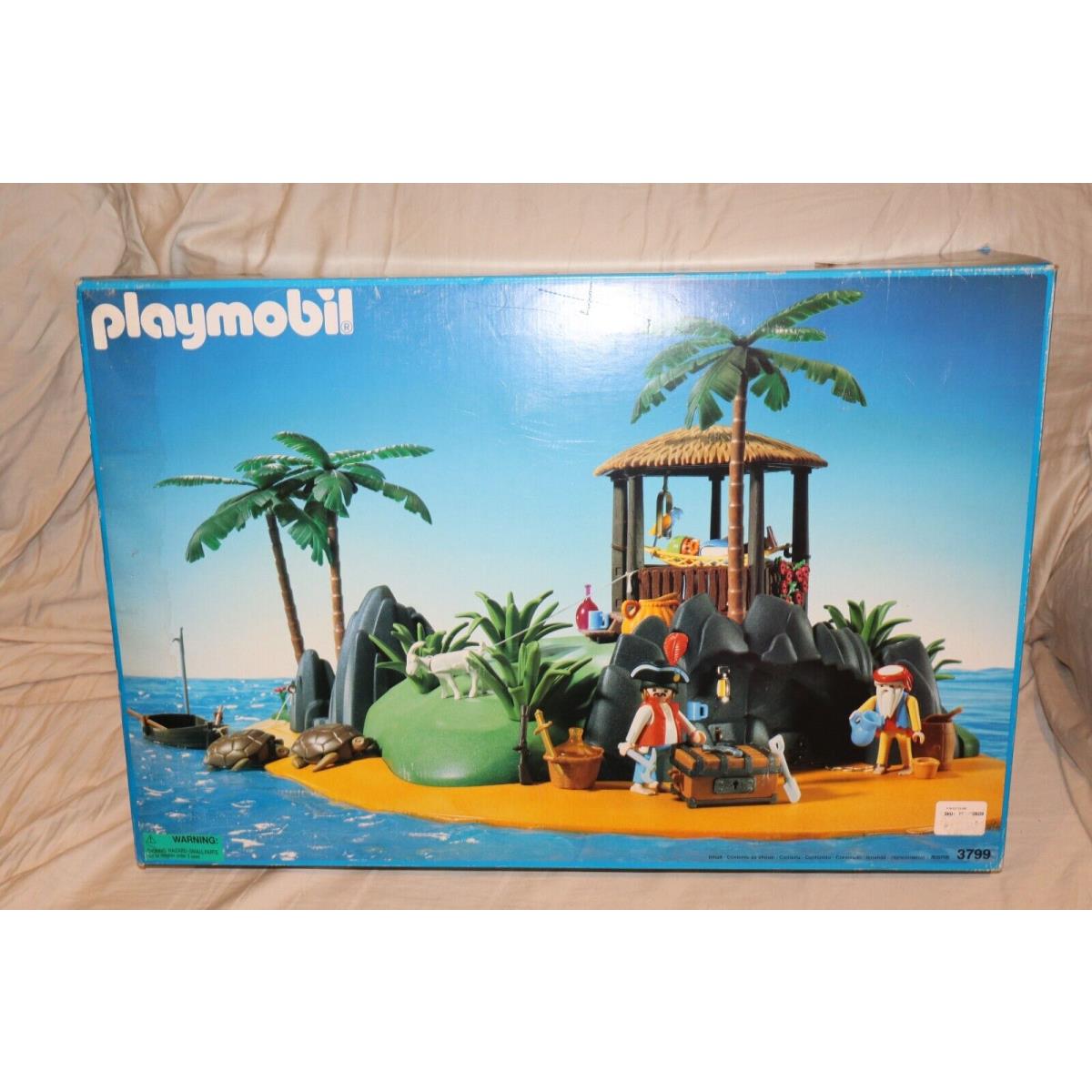Playmobil 3799 Pirate Turtle Cove Desert Island Playset Read