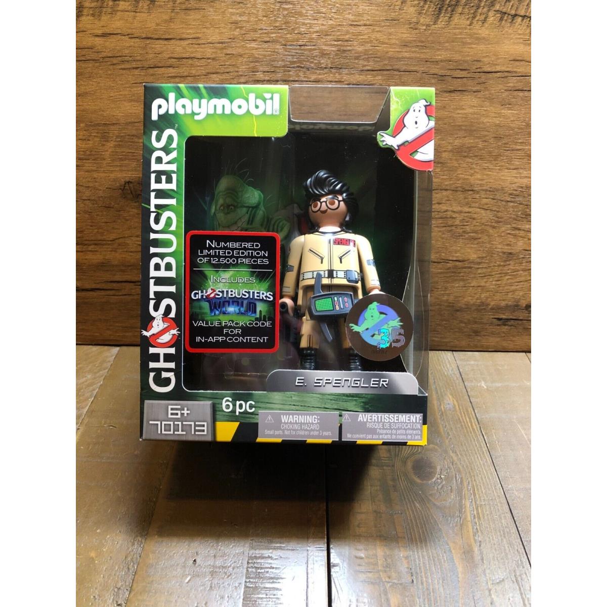 Playmobil Ghostbusters Collector`s Edition E. Spengler /sealed