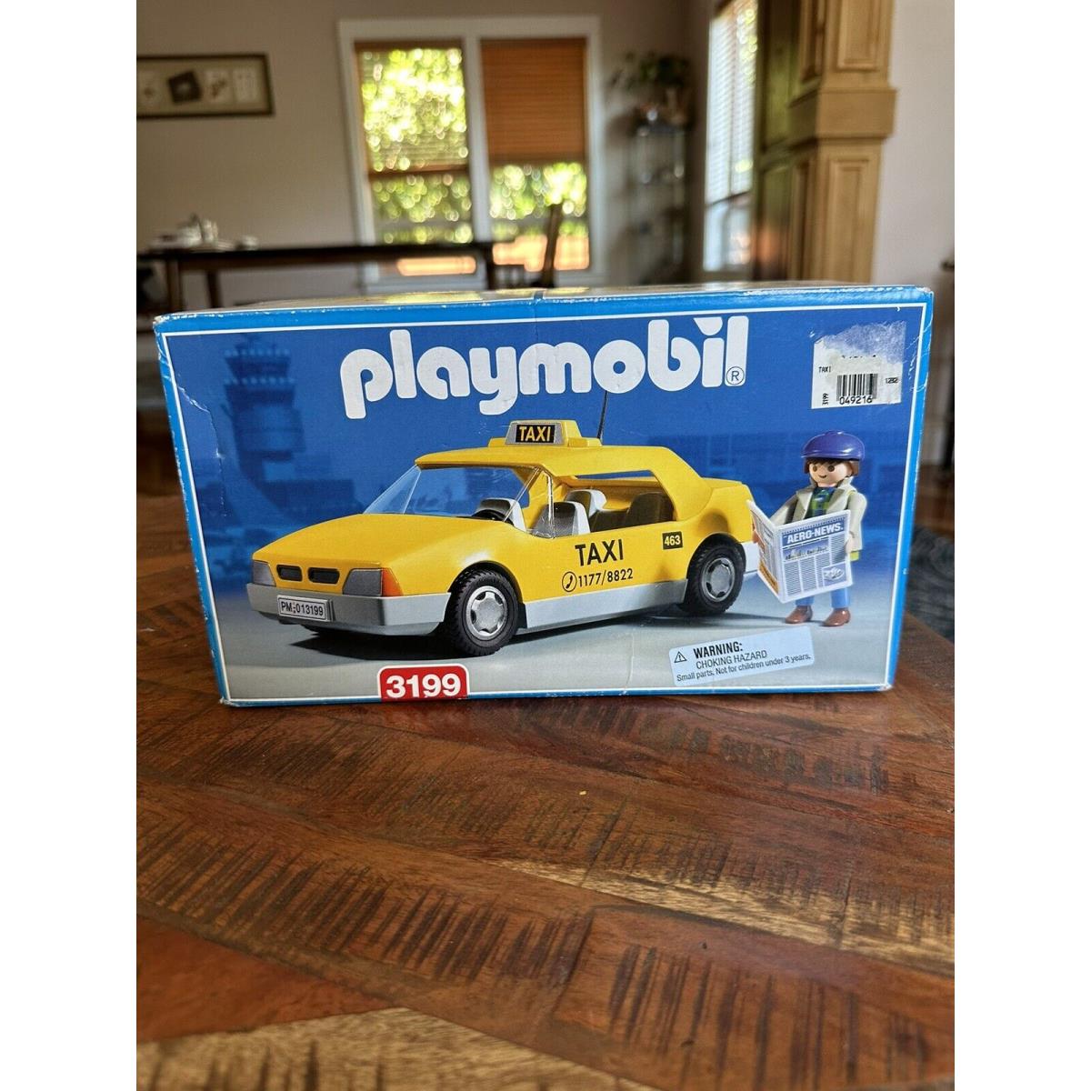 Playmobil 3199 Taxi Yellow Cab Cabtaxi Packaging Rare