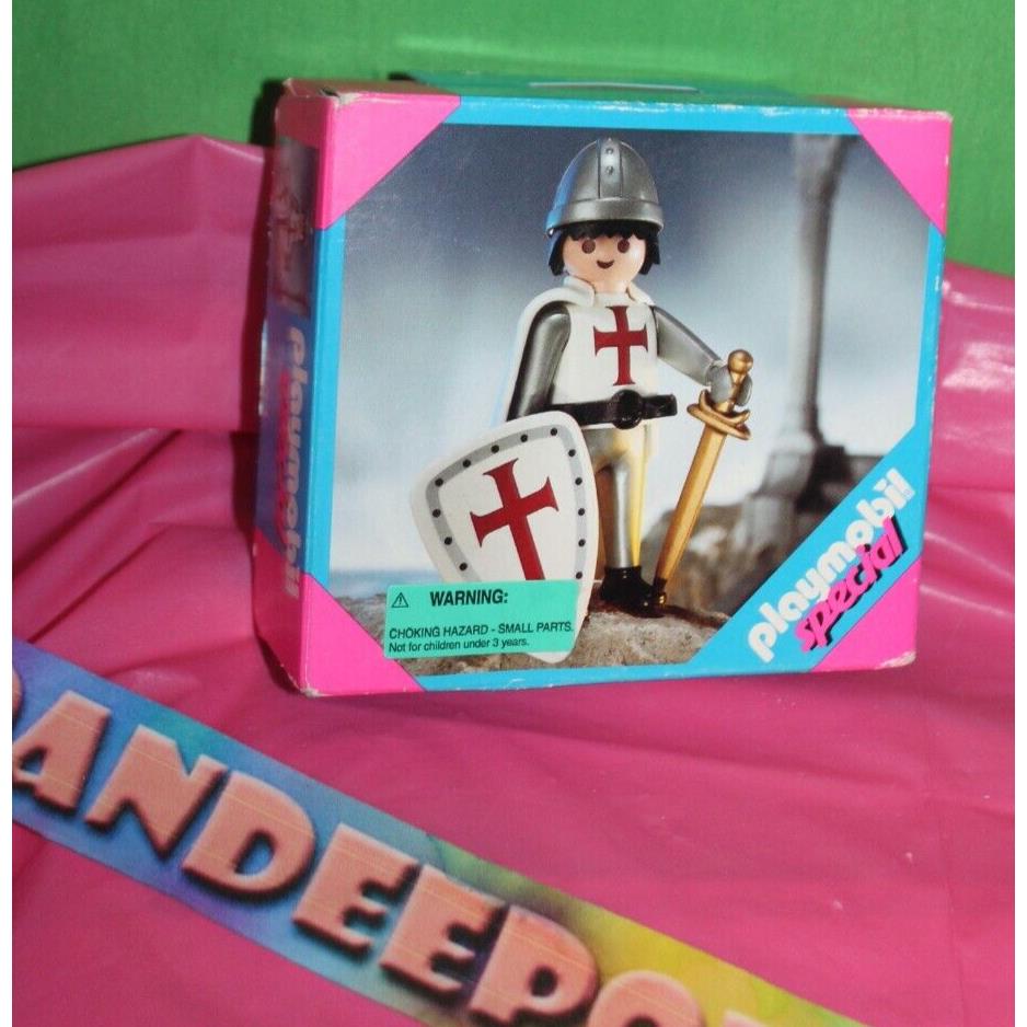 Playmobil Germany Templar Knight Special Vintage Building Toy In Package 4534