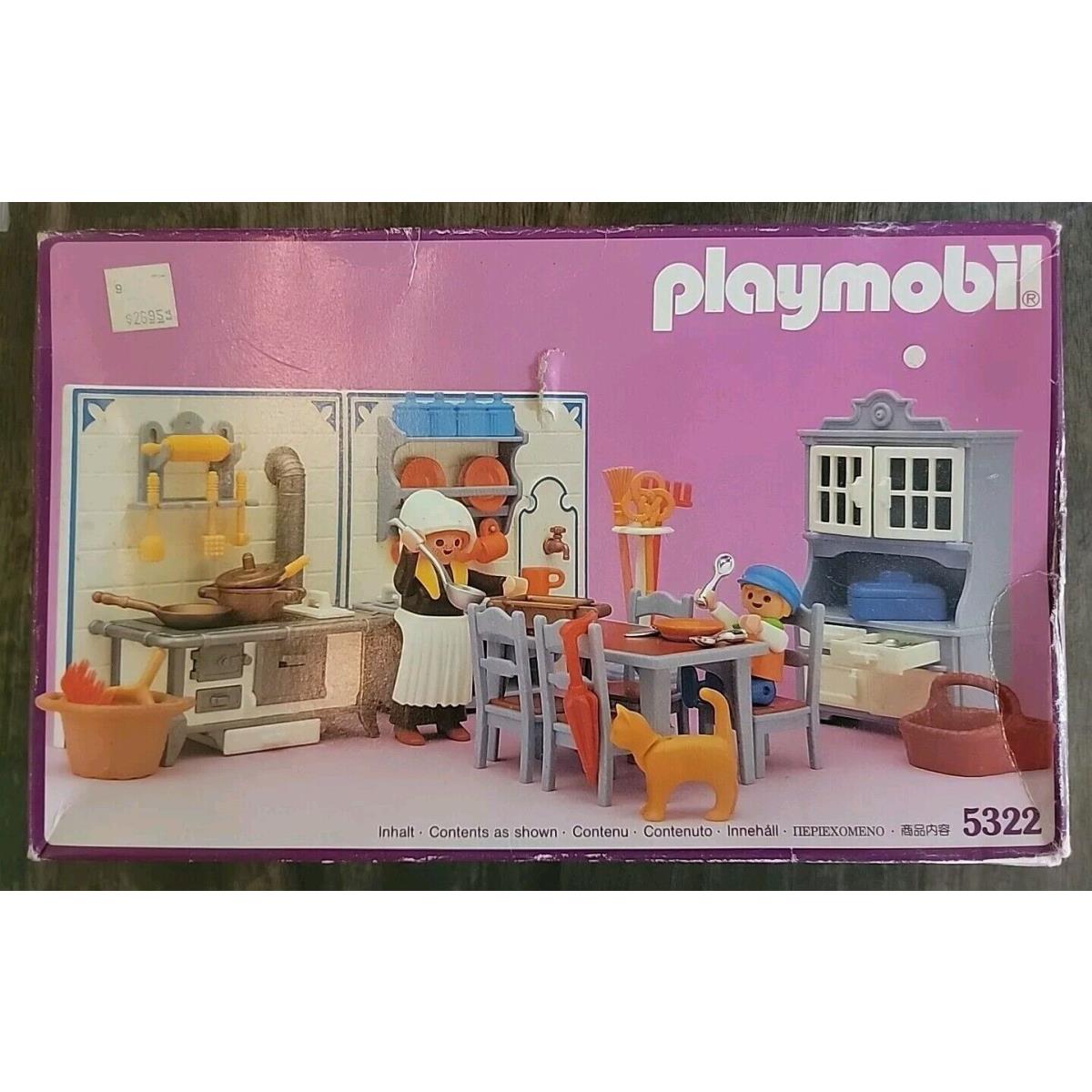 Playmobil 5322 Victorian Mansion Kitchen - 1989 Maid Child
