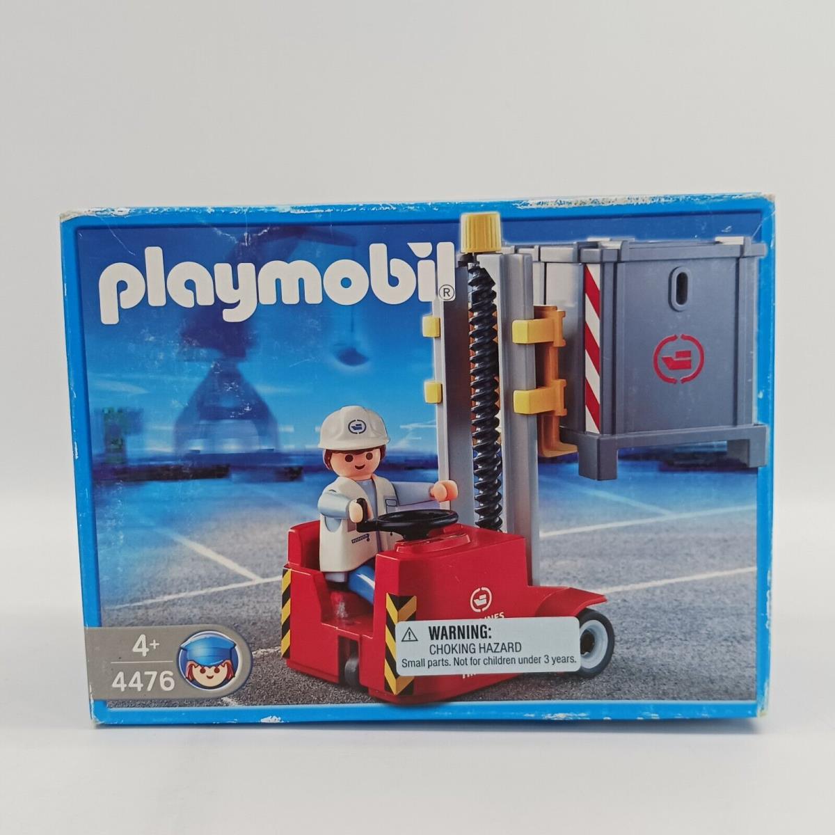 Vintage Playmobil 4476 Mini Forklift Operator