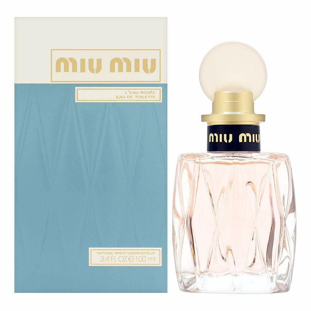 Miu Miu L`eau Rosee Eau De Toilette Spray Natural Size Choice