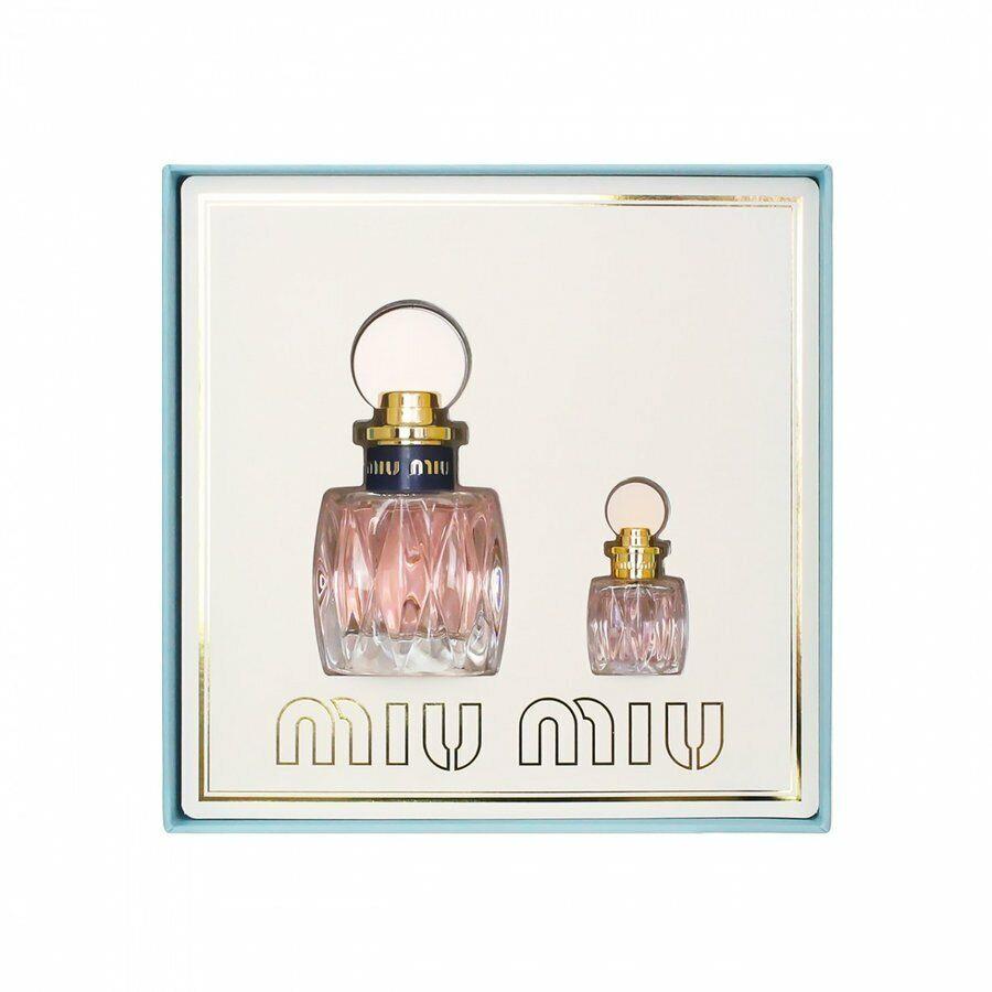 Miu Miu L`eau Rosee Eau De Toilette Gift Set Box