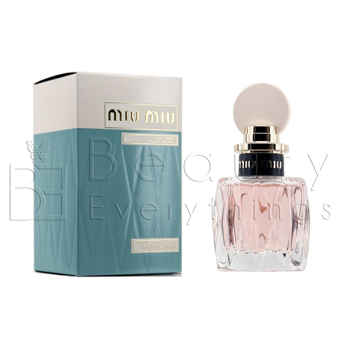 Miu Miu L`eau Rosee 1.7oz / 50ml Eau De Toilette Spray For Women