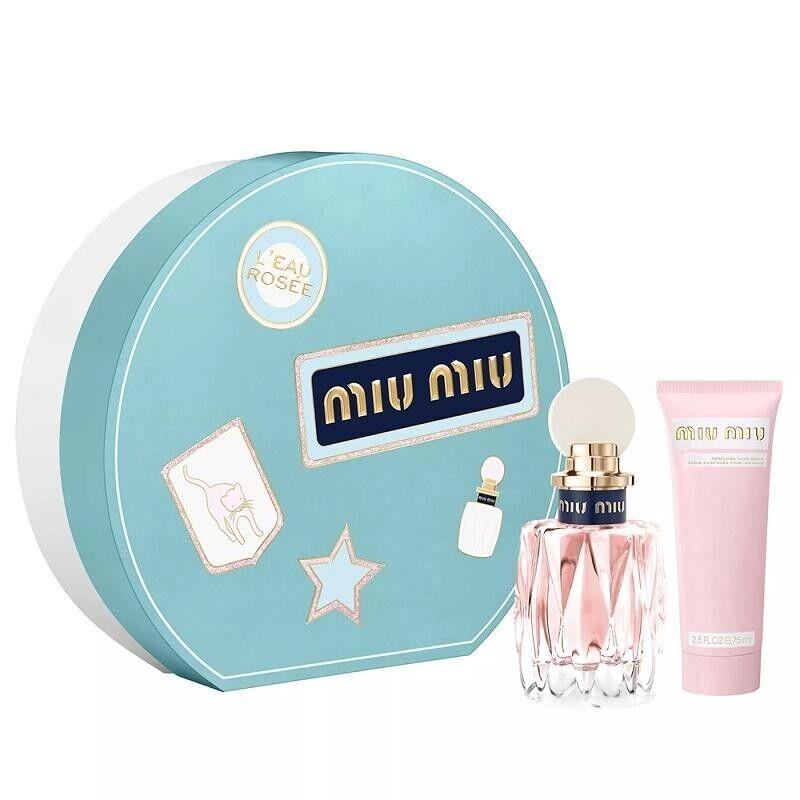 Miu Miu L Eau Rosee 2 Piece Gift Set Eau de Toilette For Women