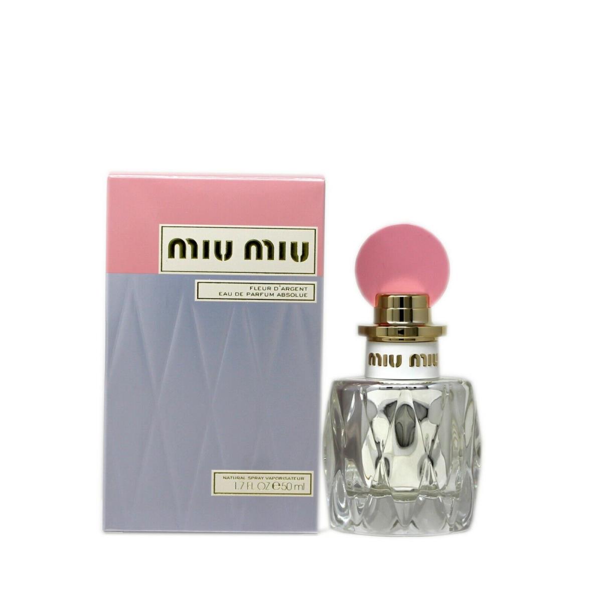 Miu Miu Fleur D`argent Eau DE Parfum Absolue Spray 50 ML/1.7 Fl.oz