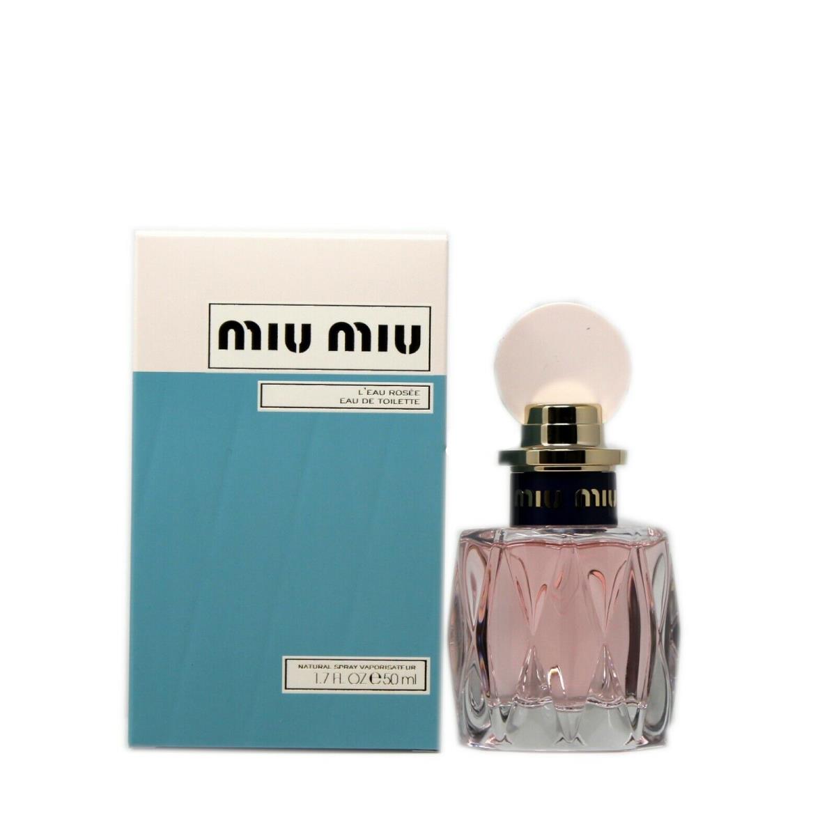 Miu Miu L`eau Rosee Eau DE Toilette Natural Spray 50 ML/1.7 Fl.oz