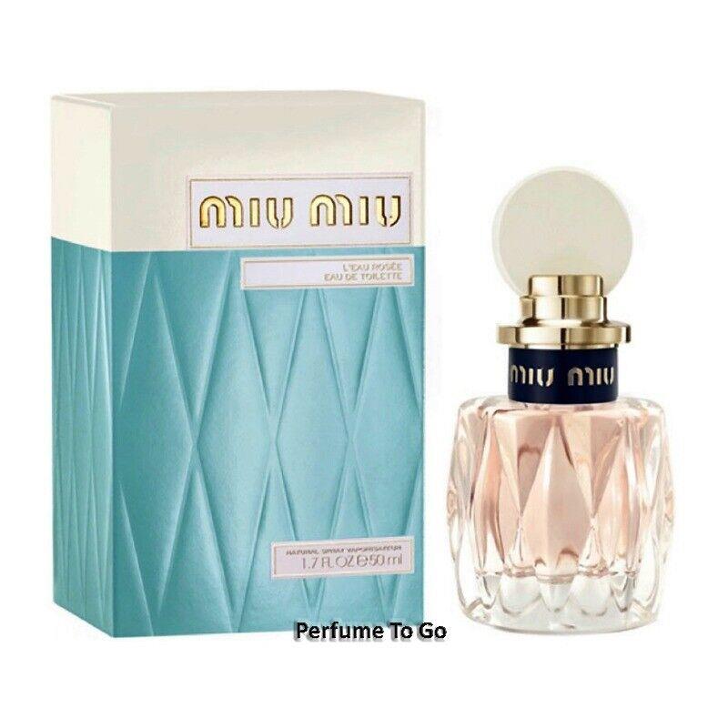 Miu Miu L`eau Rosee For Women 1.6 / 1.7 oz 50 ml Edt Spray