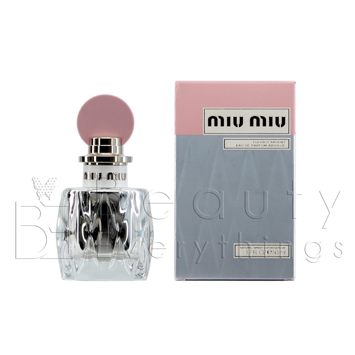 Miu Miu Fleur D`argent 1.7oz / 50ml Edp Absolue Spray For Women