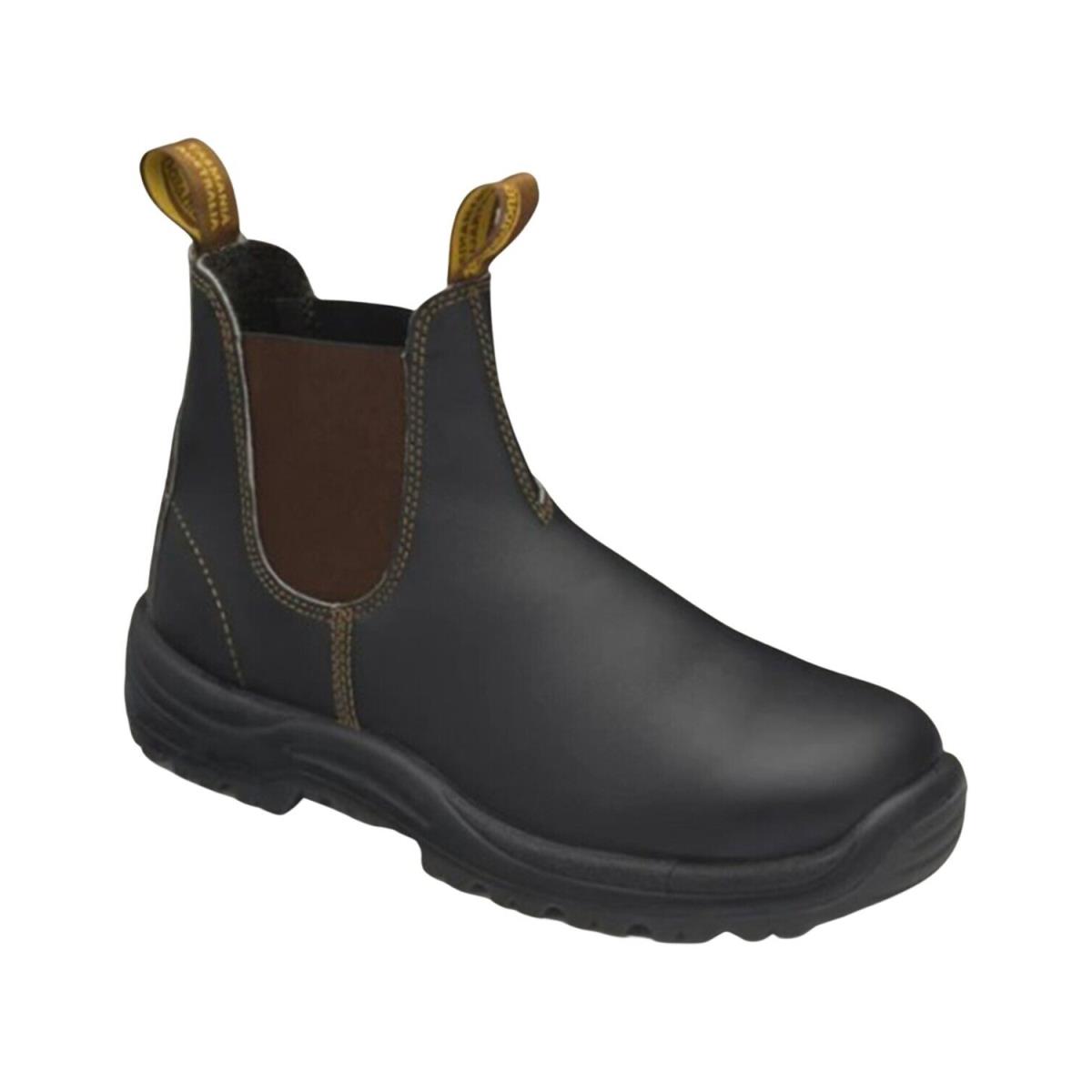 Blundstone Men`s Chelsea Work Boot - Steel Toe - 172