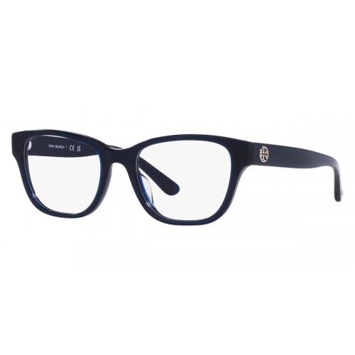 Tory Burch Women`s 50mm Transparent Navy Opticals TY2135U-1656-50