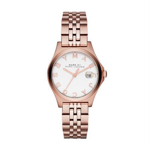 Marc by Marc Jacobs MBM3411 Women`s The Slim Mini Rose Gold Stainless Steel