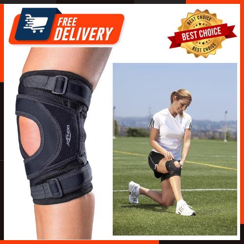 Donjoy Tru-pull Lite Knee Support Brace: Right Leg Medium