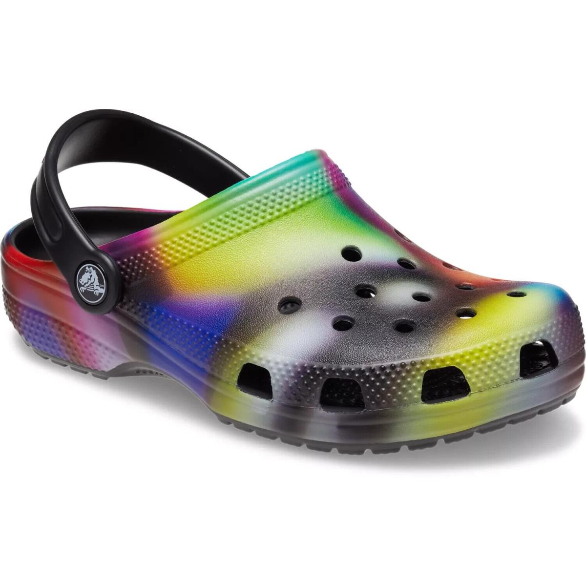 Crocs Classic Solarized Clogs Slide Slipon Sandal Low Men Shoes Multi Size 9