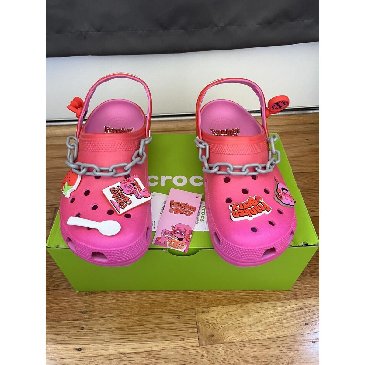 Crocs Frankenberry Cereal Men s Size 10 W/ Box Limited Edition Halloween