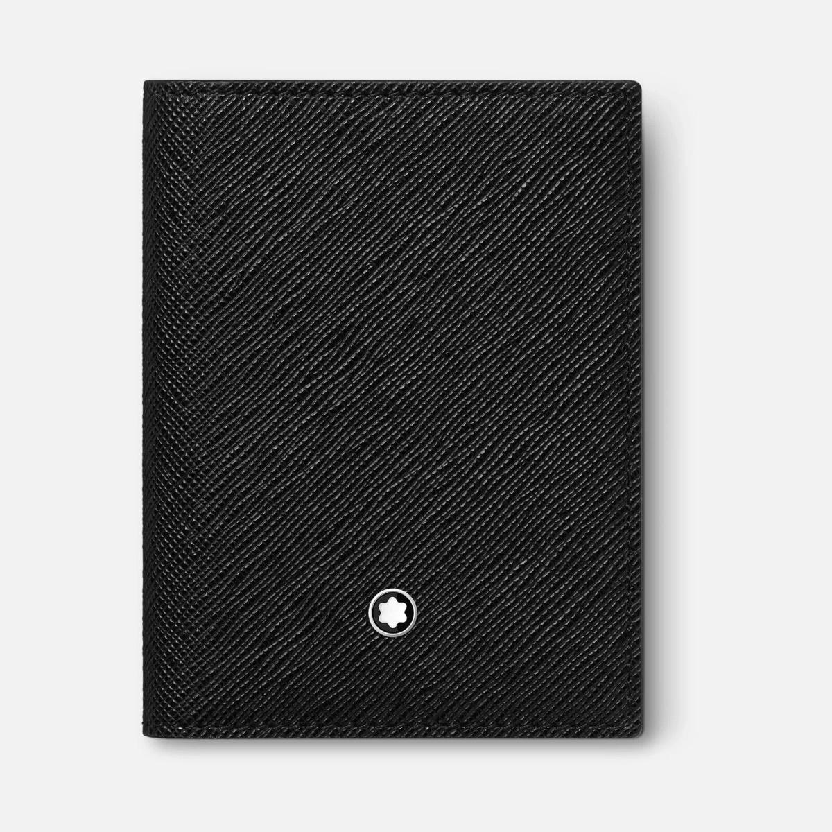 Montblanc Sartorial Black Card Holder 4cc MB130322