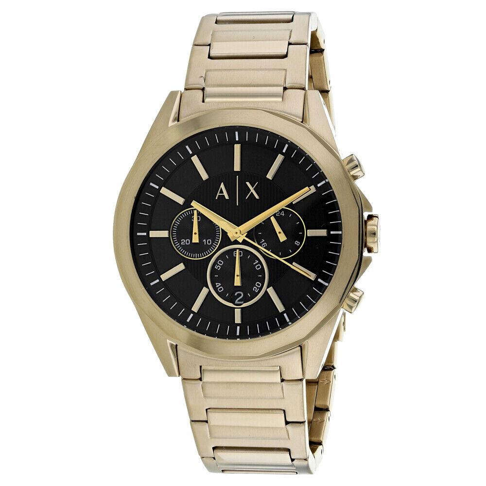 Armani Exchange Men`s Classic Black Dial Watch - AX2611
