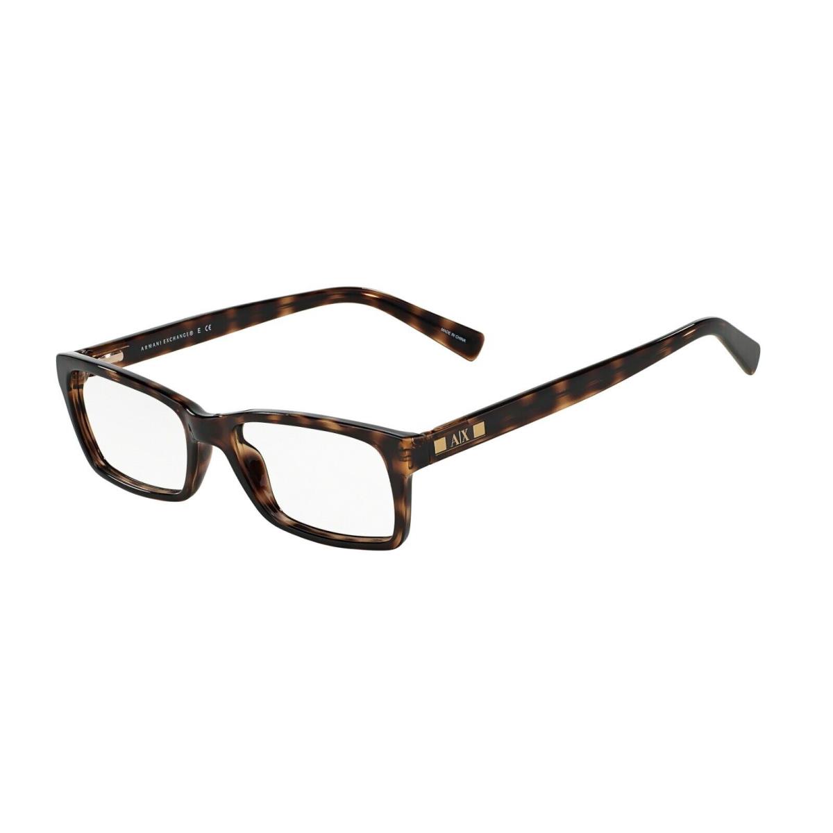 Armani Exchange Eyeglasses 0AX3007 8037 Havana Frame 53MM Rx-able
