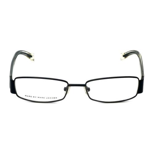 Marc Jacobs Designer Reading Glasses MMJ484-0YLH-52 mm Black Crystal Lips Kiss