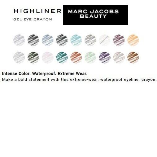 Marc Jacobs Highliner Gel Eye Crayon Assorted Full Size GlitterSweet #106