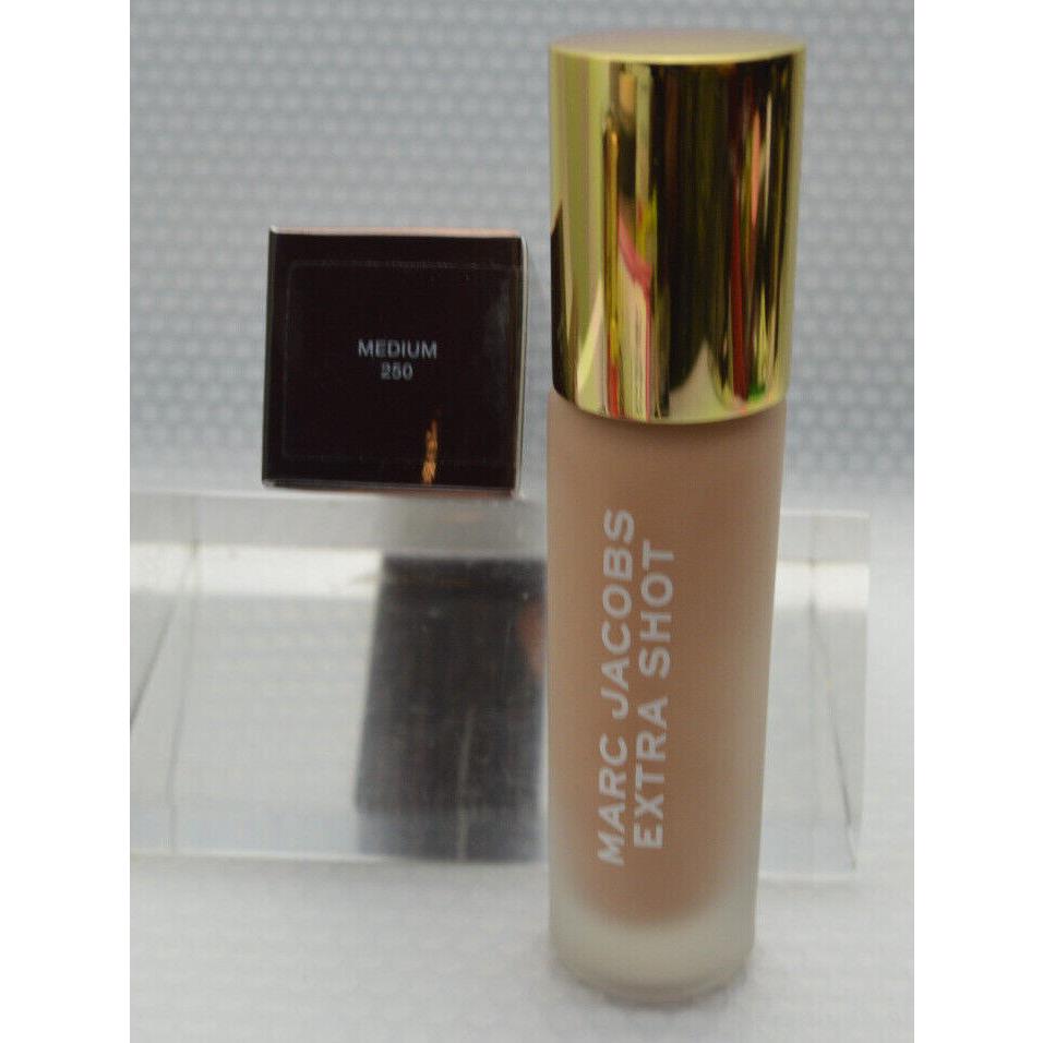 Marc Jacobs Cafe Extra Shot Caffeine Concealer Foundation 16ml. /0.54fl oz Medium 250