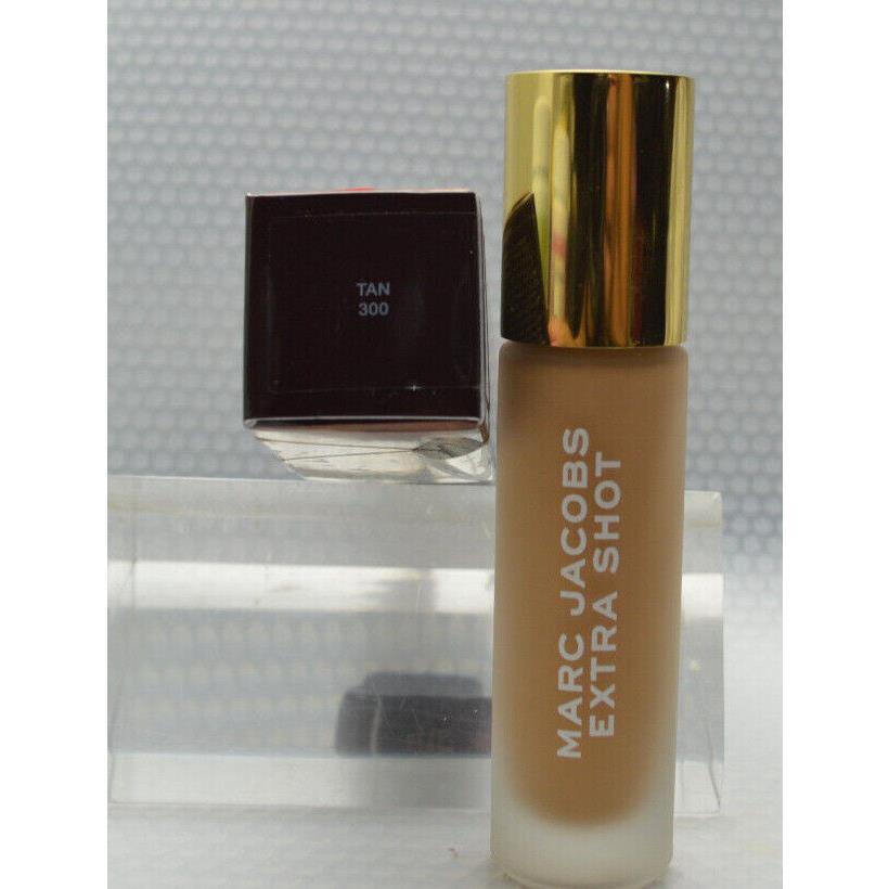 Marc Jacobs Cafe Extra Shot Caffeine Concealer Foundation 16ml. /0.54fl oz Tan 300