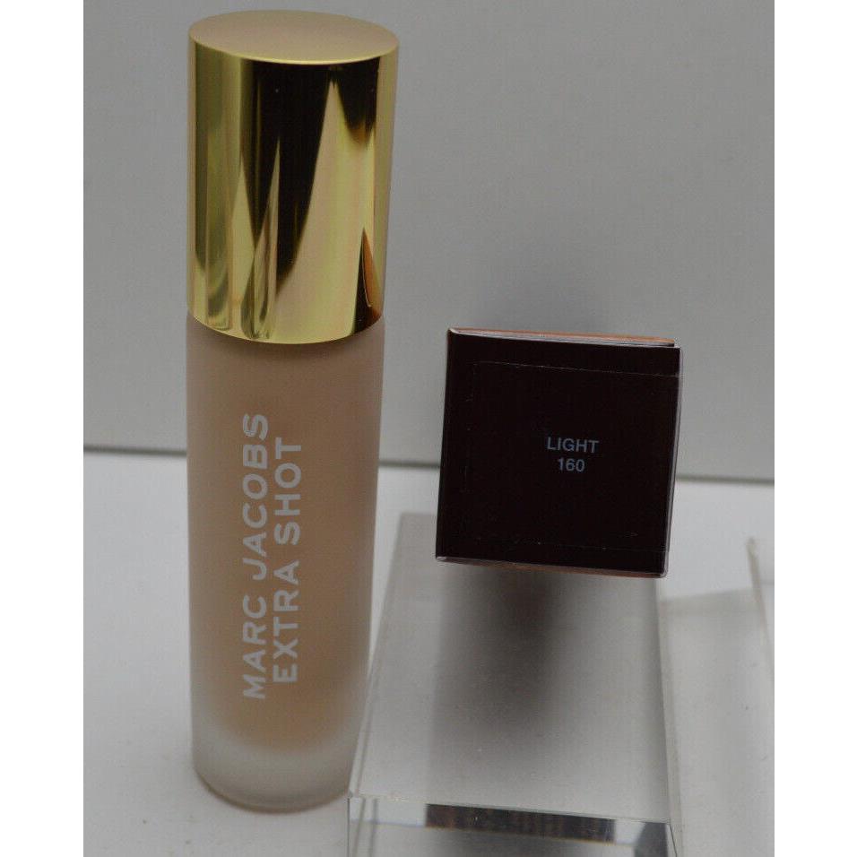 Marc Jacobs Cafe Extra Shot Caffeine Concealer Foundation 16ml. /0.54fl oz Light 160