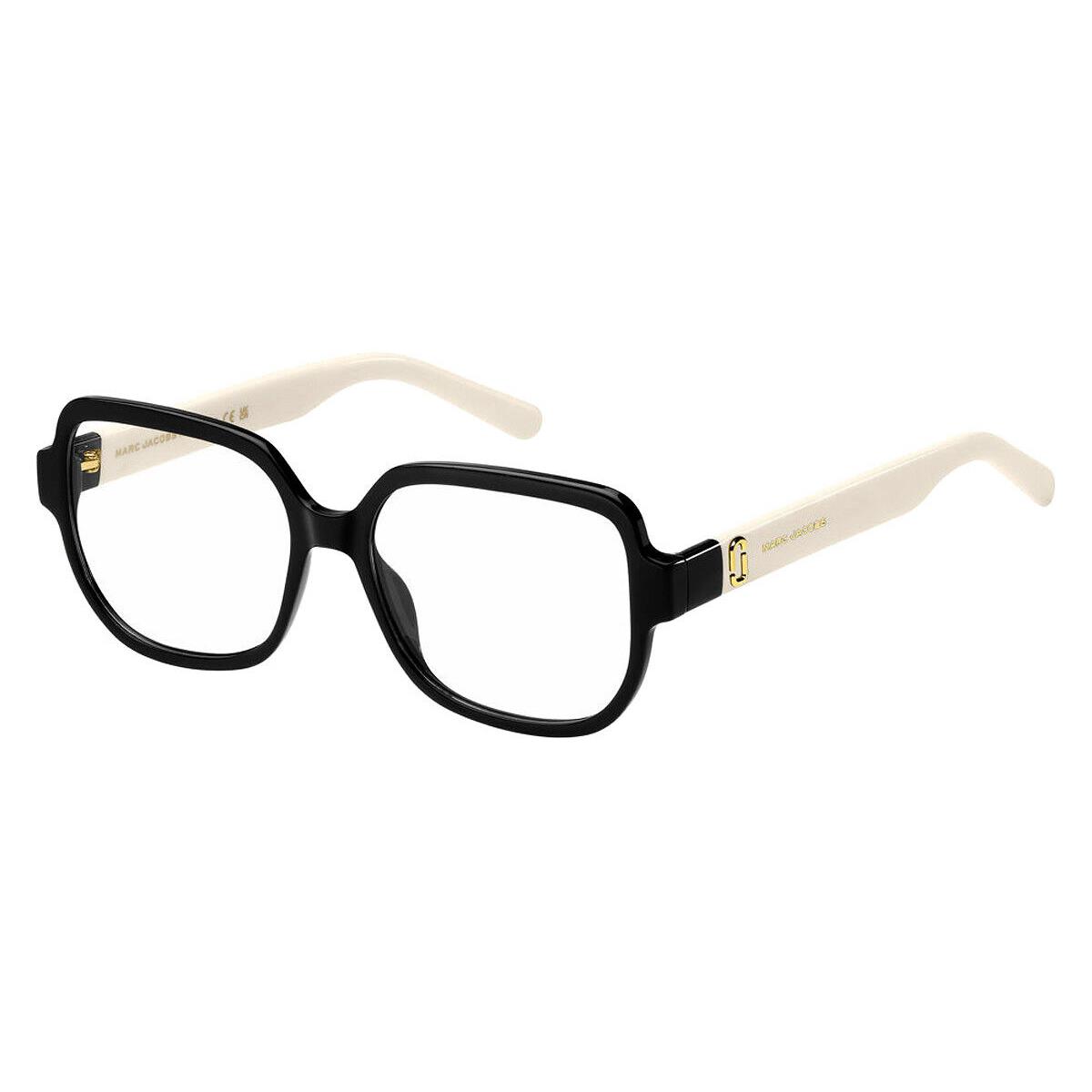 Marc Jacobs Marc 725 Women Eyeglasses Black White 55mm - Frame: Black White, Lens: Demo