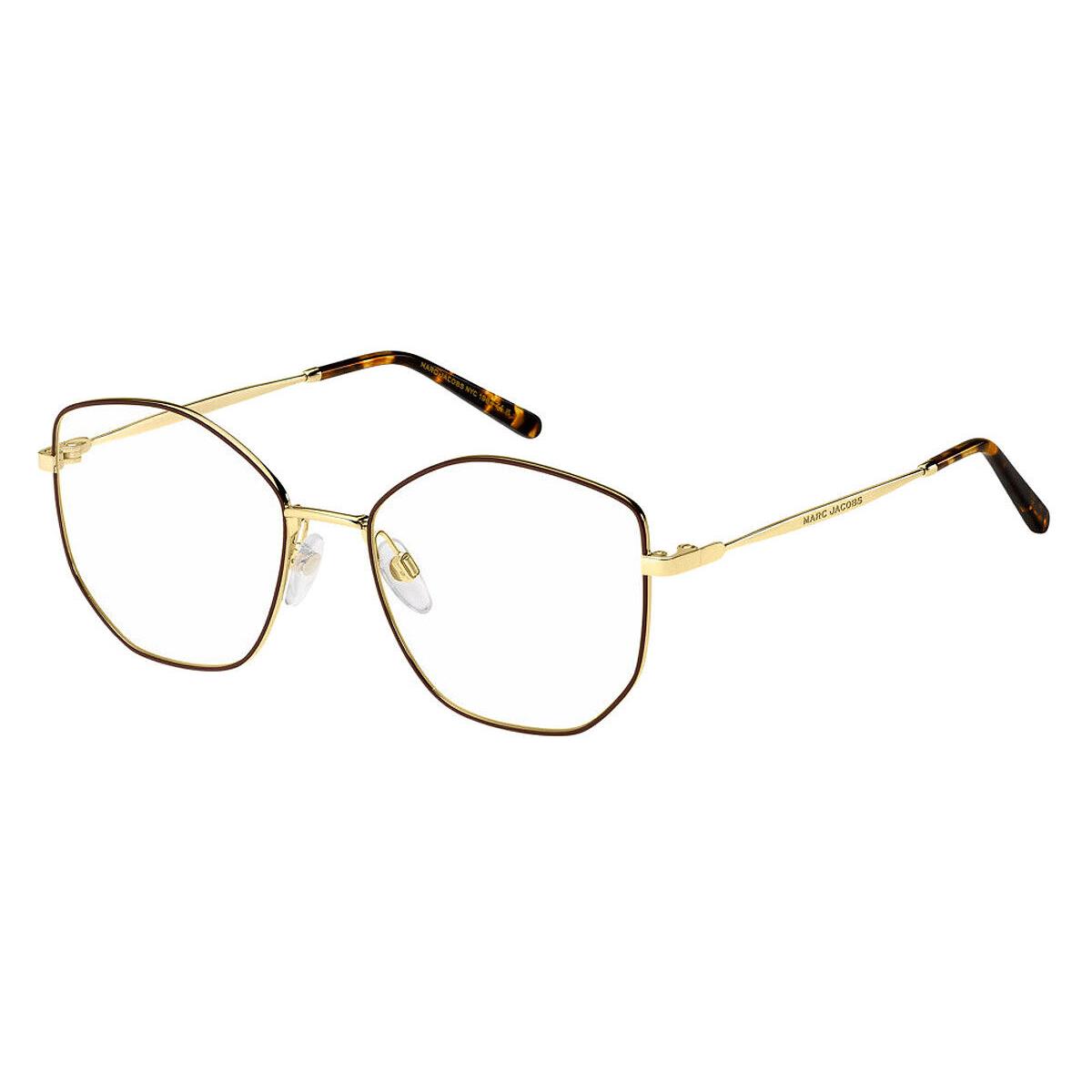 Marc Jacobs Marc 741 Eyeglasses Women Gold Havana 54mm