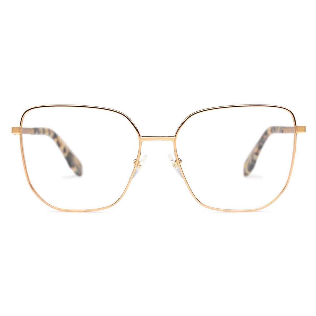 Marc Jacobs 370 Eyeglasses Women 0DDB Gold Copper Square 57mm