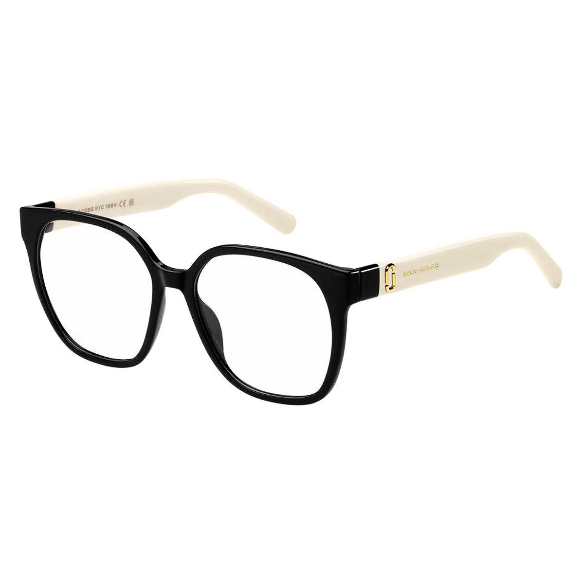 Marc Jacobs Marc 726 Eyeglasses Women Black White 55mm