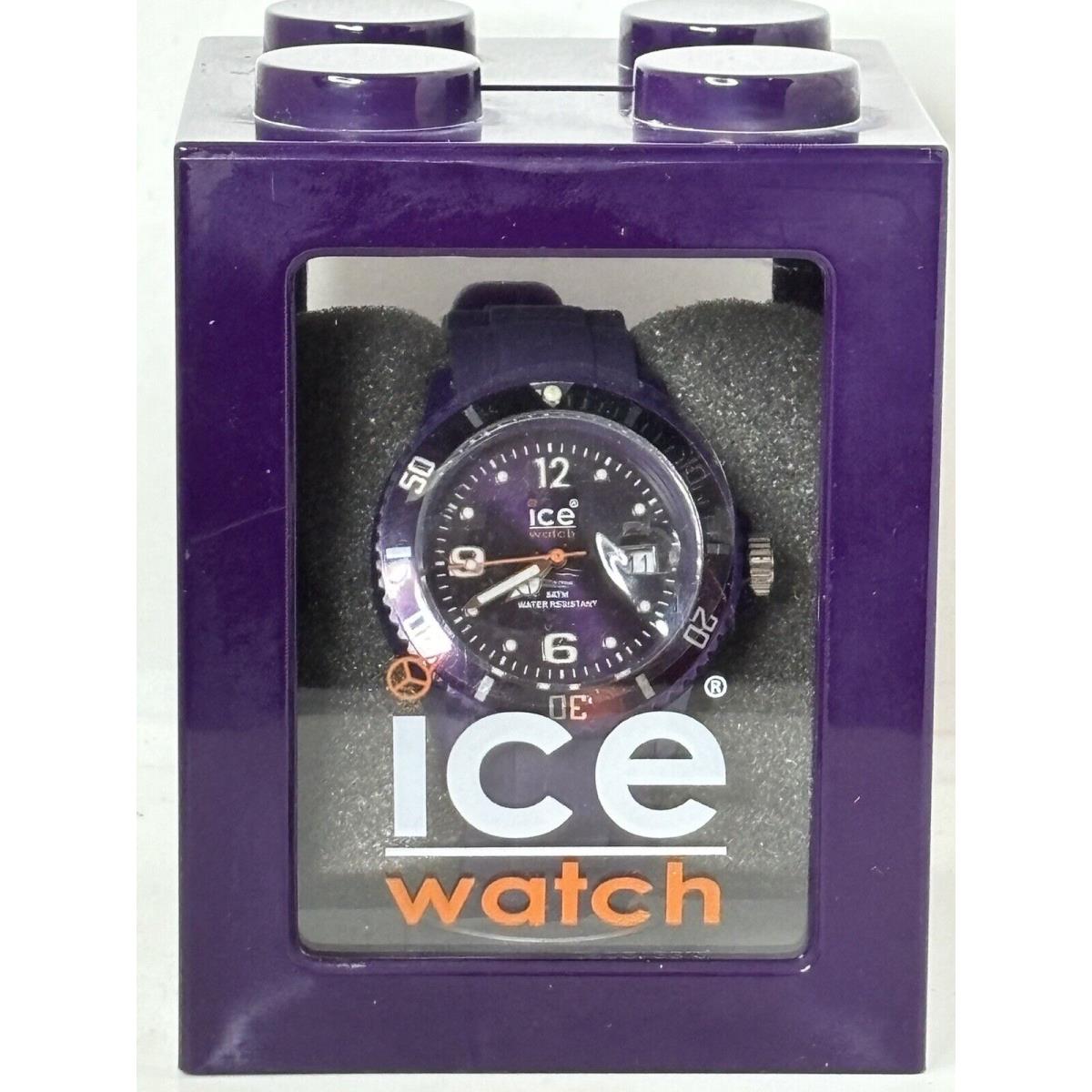 Ice Watch Forever Purple Women`s Wristwatch with Silicone Strap