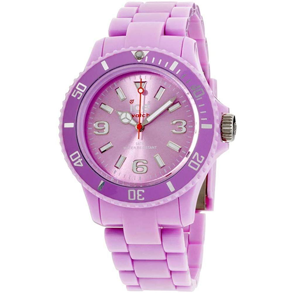 Ice Watch Classic Light Purple Plastic Resin Quartz Watch