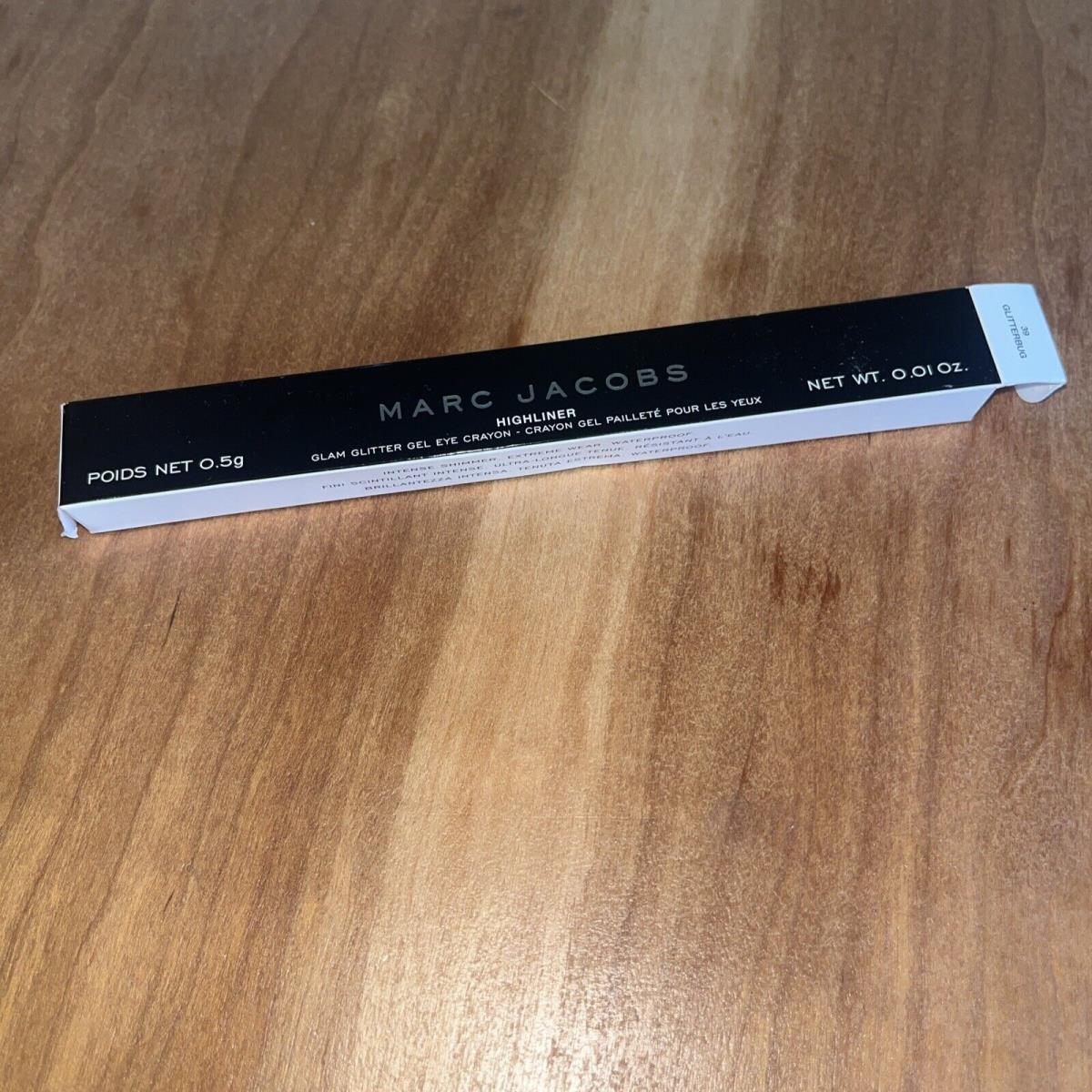 Marc Jacobs Highliner Eyeliner Gel Eye Crayon 39 Glitterbug Glam Glitter